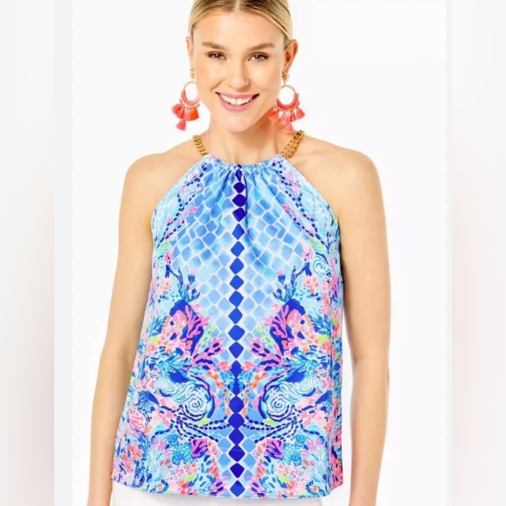 Lilly Pulitzer ISA Halter Top